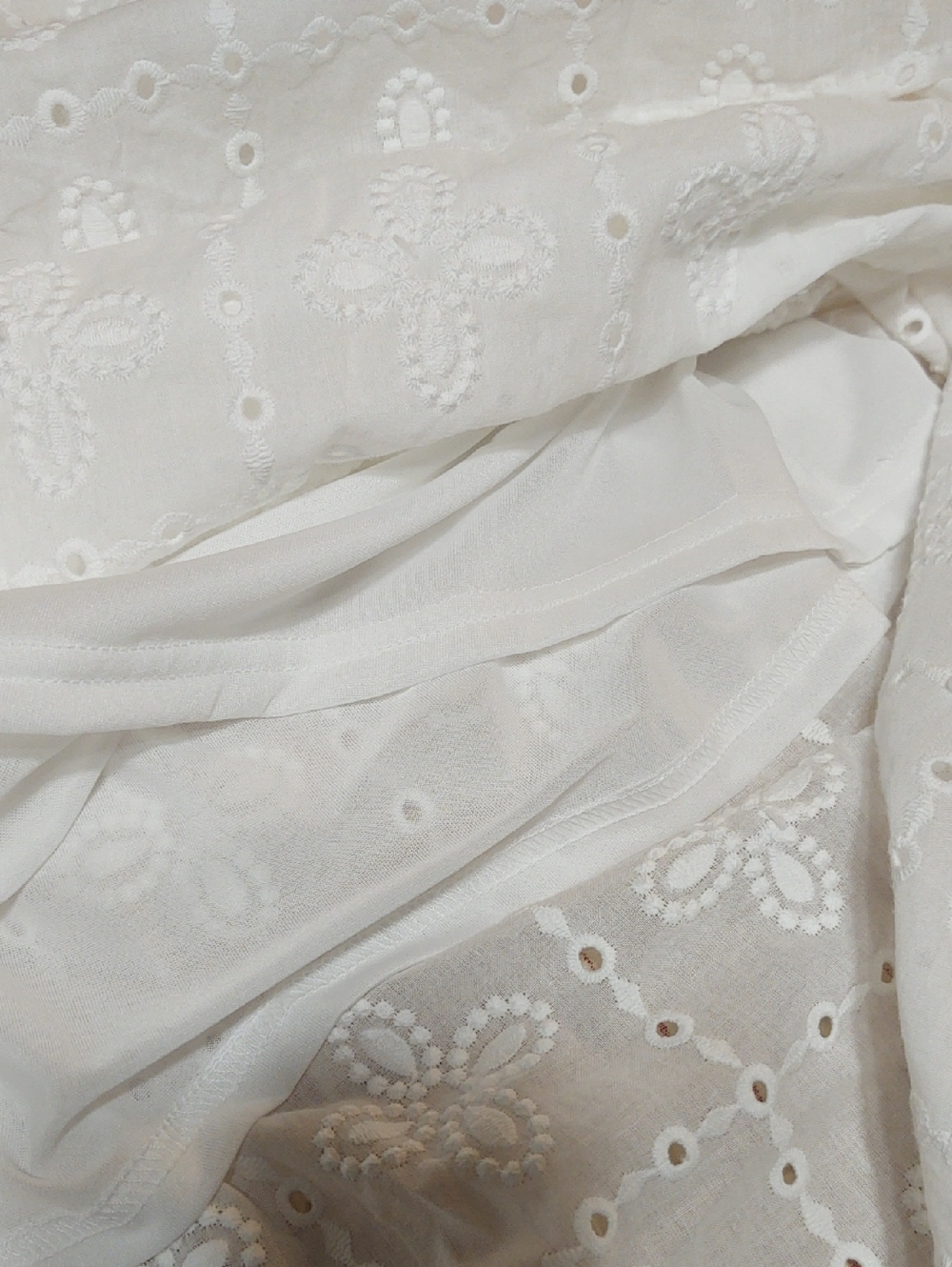 Blu Pepper White Eyelet Maxi Skirt Set - Picture 9 of 10